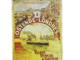 Carte Ostende Londres