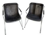 Paire de chaises Pollock
